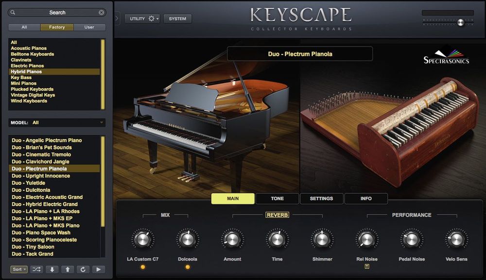 Spectrasonics Keyscape - USB Drive Edition, VST 500 de sunete
