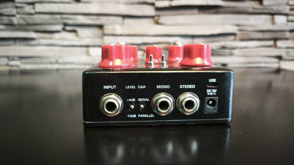 NUX NDR-5 Atlantic Pedala Delay Reverb Smart Tap Tempo chitara