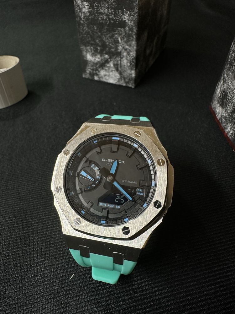 Casio G-Shock GA-2100 Tiffany Blue