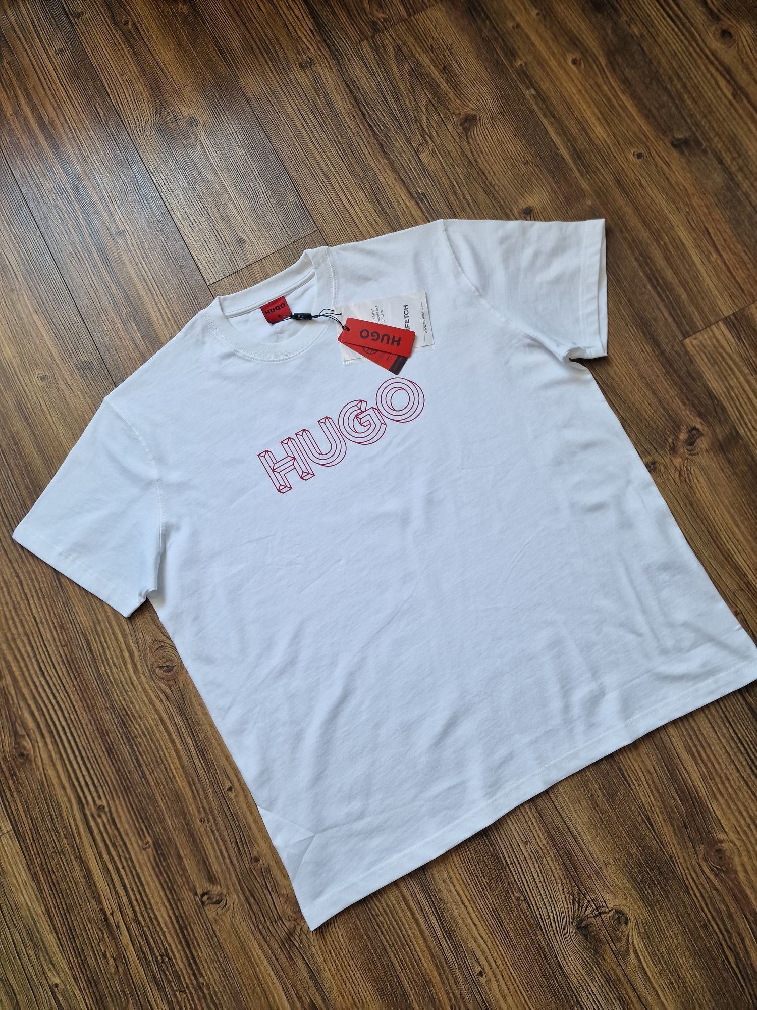 Страхотна мъжка голям размер тениска HUGO BOSS  размер 3XL/ 4XL/ 5XL