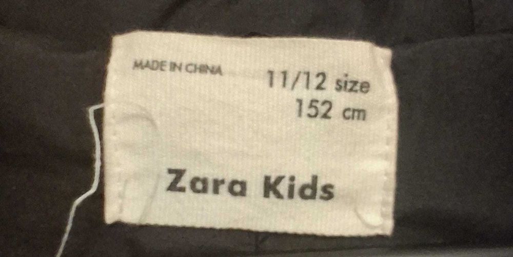 Haina blana (falsa) de la ZARA 12-11 ani