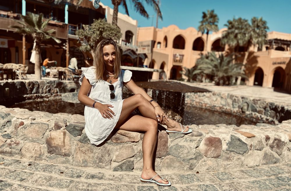 Дамска ленена рокля