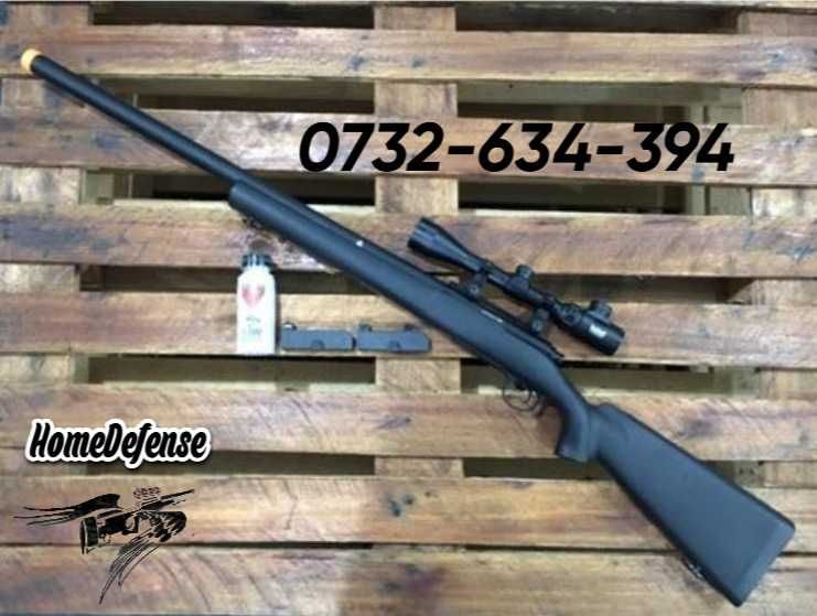 Pusca Airsoft DoubleAction M61->Modificata 7jouli Bile+Luneta