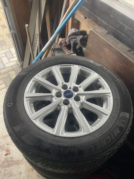 Jante 17 5x108 cu anvelope iarna michelin pilot alpin5