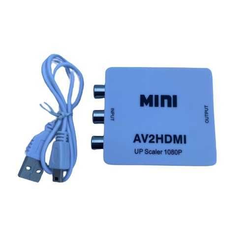 Convertor AV la HDMI 720/1080P cu USB
