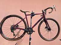 Bicicleta gravel Triban Subcompact grvl 520/Praxis/2x11 viteze
