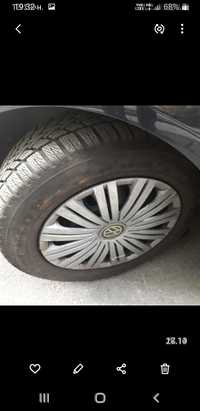 Зимни гуми с железни джанти 5×112  15 4бр