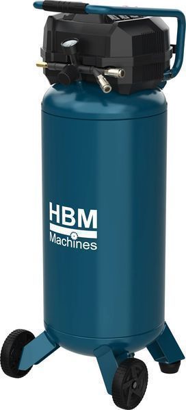 Вертикален компресор hbm холандия 50 л без масло, 10 бара, 180 л/мин,