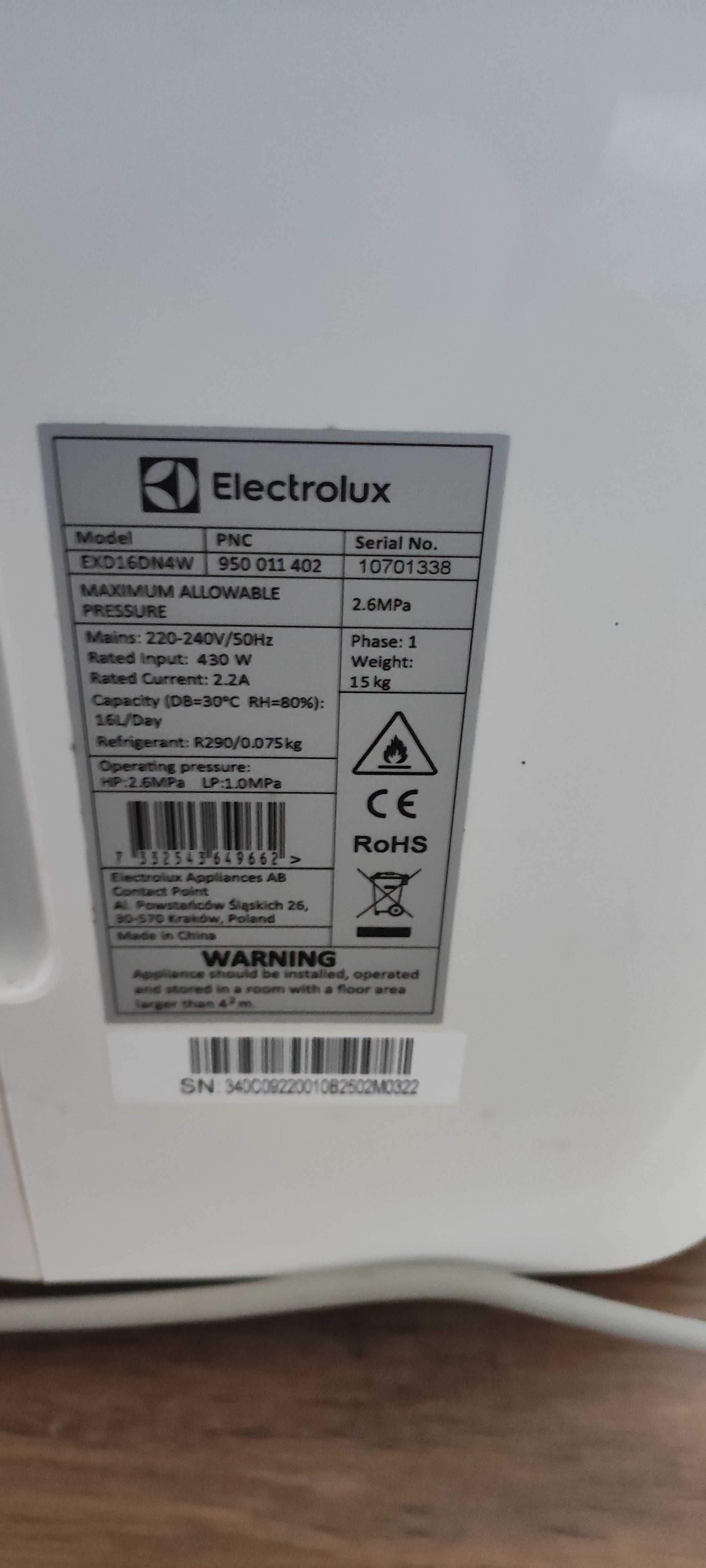 Влагоабсурбатор   Electrolux