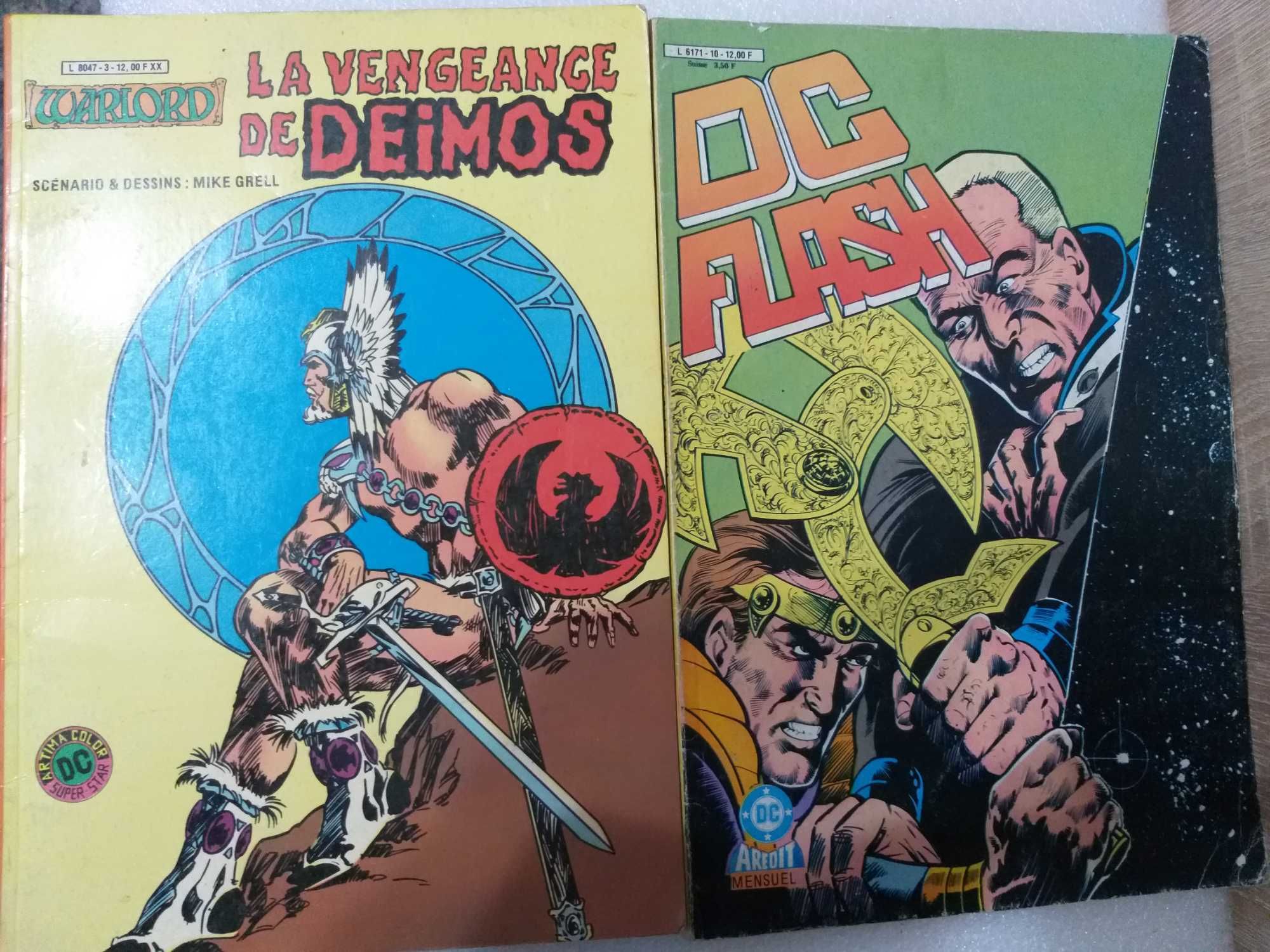 Benzi desenate Marvel/DC Italia si Franta anii '80, '90