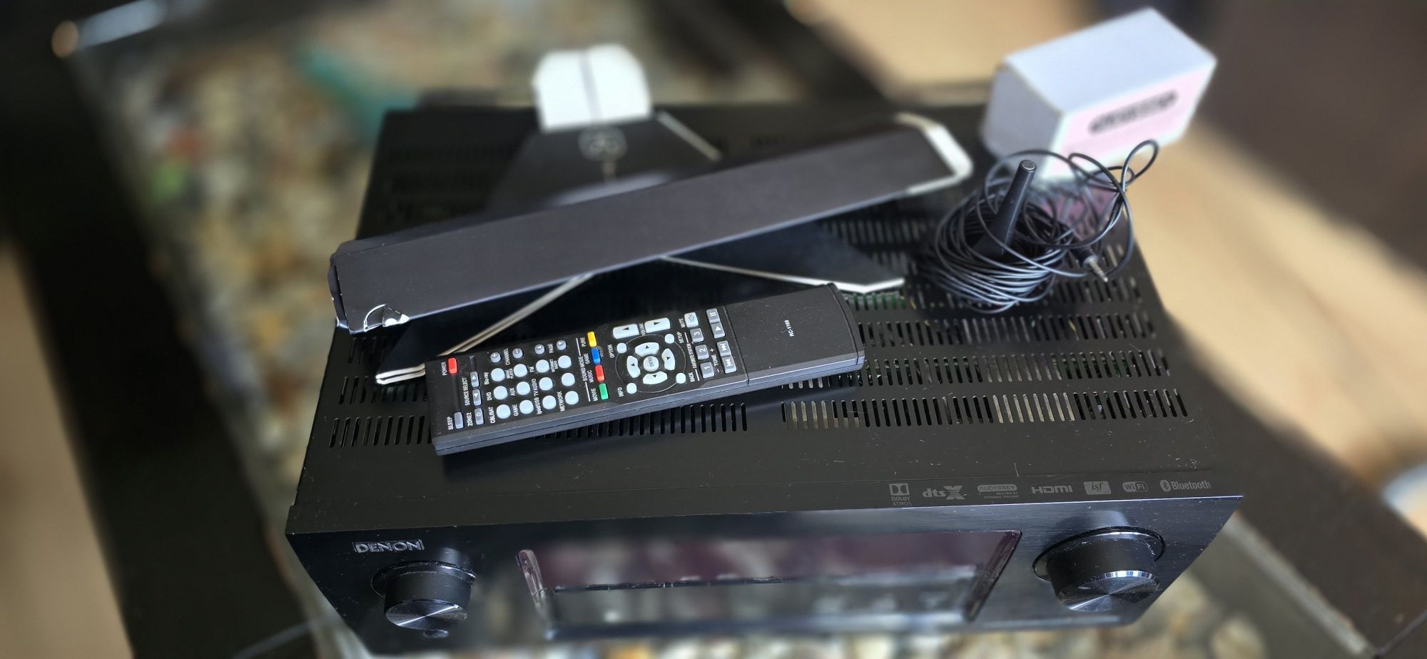 Denon AVR-X2300W 7.2 dolby atmos 4k ,wifi bluethoth