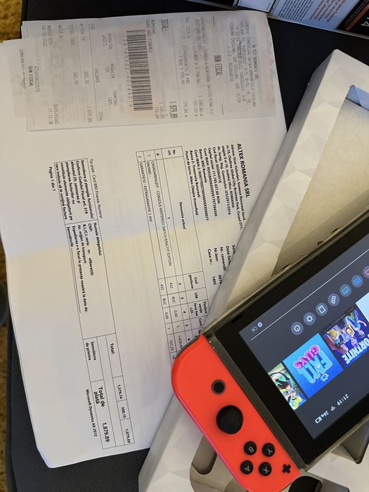 Consola Nintendo Switch pachet complet garantie