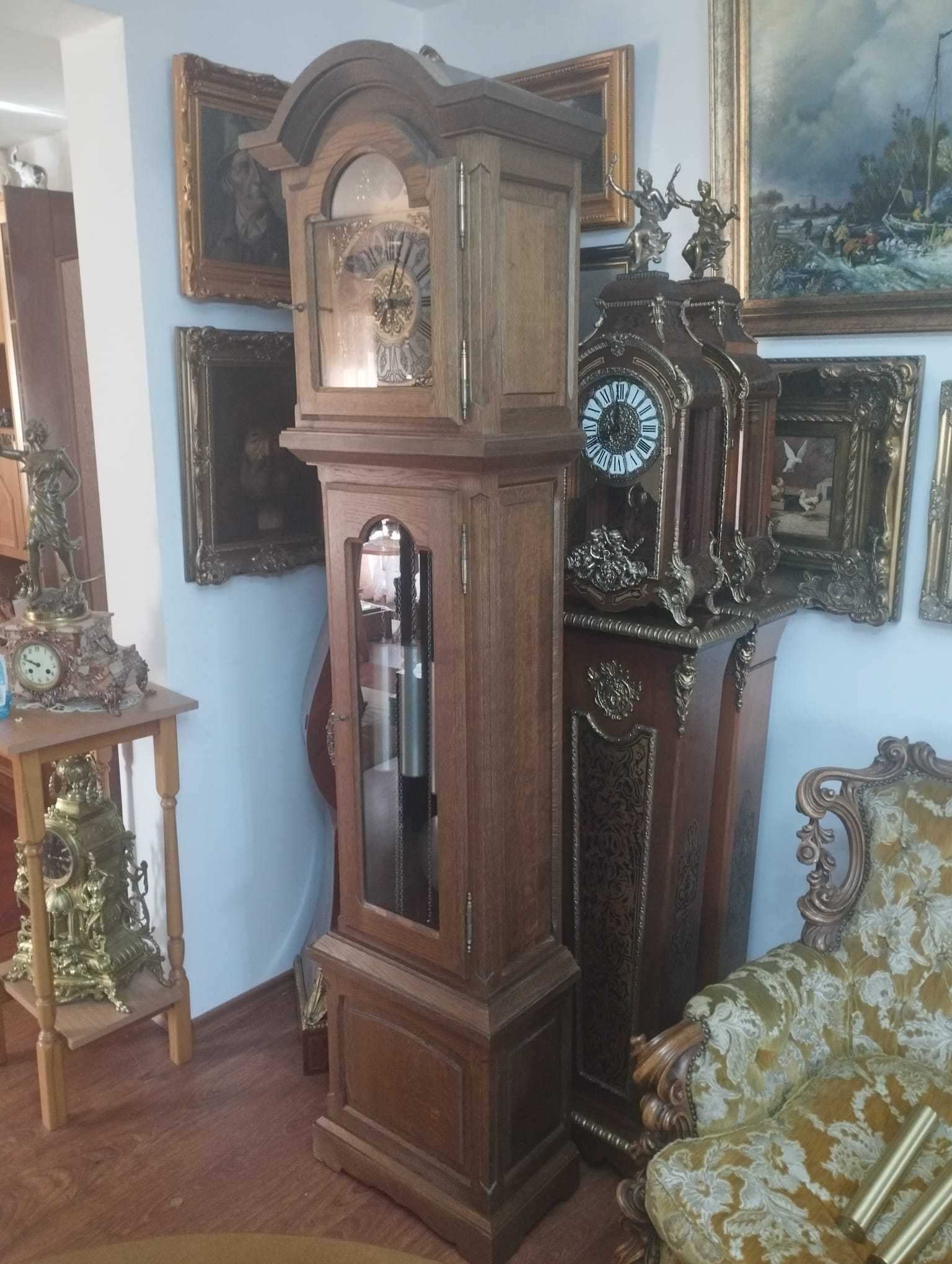 Ceas pendula de podea Urgos anii 70 cu pendul