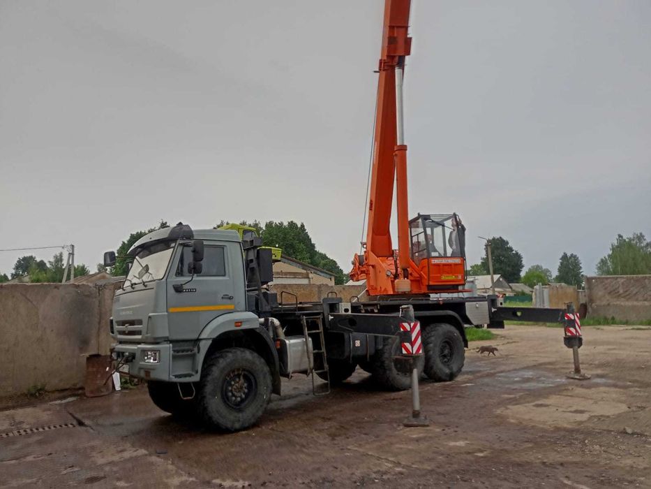 Установка Автокрана Клинцы 28 м.