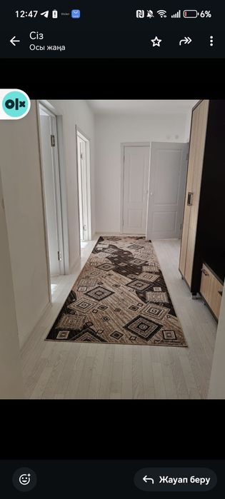 Сдаю 2 комнатную квартиру в районе қарағайлы.