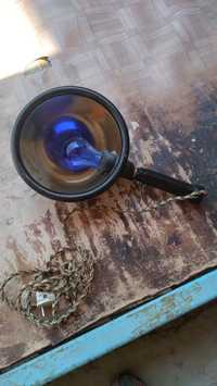 Продам синюю лампу(рефлектор)