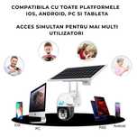 Cameracu cartiela 5 g cu panou solar