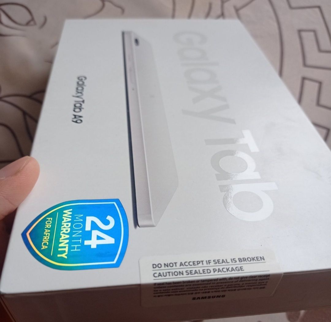 Планшет зудлик билан сотилади. Пакет очлмаган Galaxy Tab A9