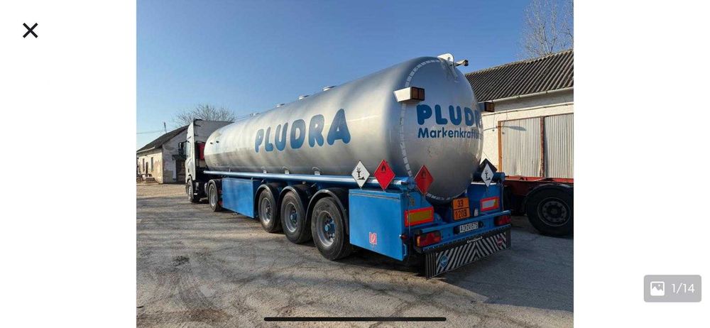 Cisterna ADR Schrader, pret cu TVA