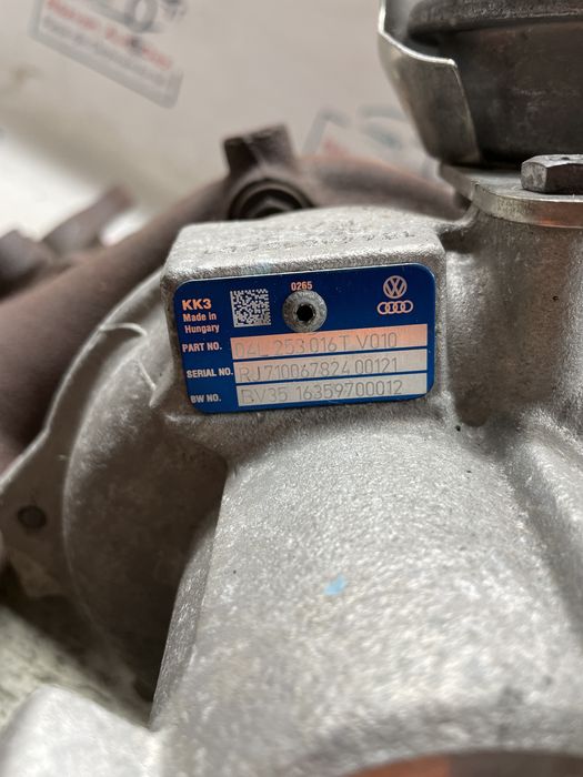 turbina volkswagen passat b8 break 1.6 motorina 2016