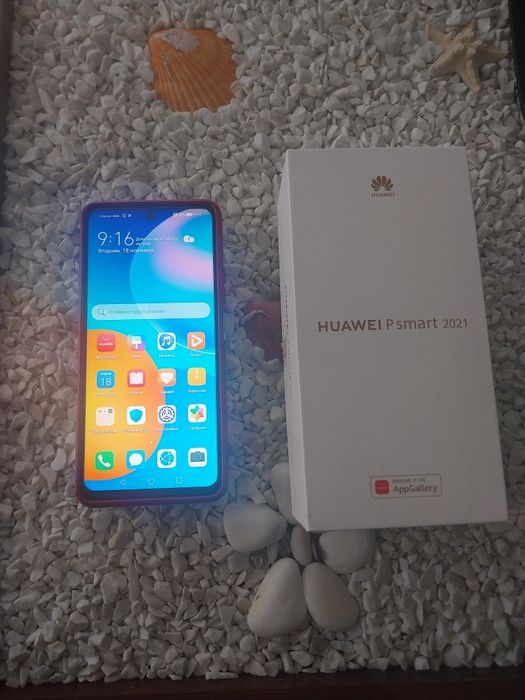 Продавам телефон HUAWEI PSMART 2021