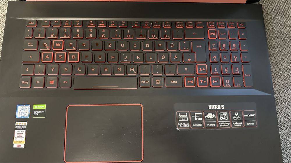 Лаптоп  Accer Nitro 5 Gaming