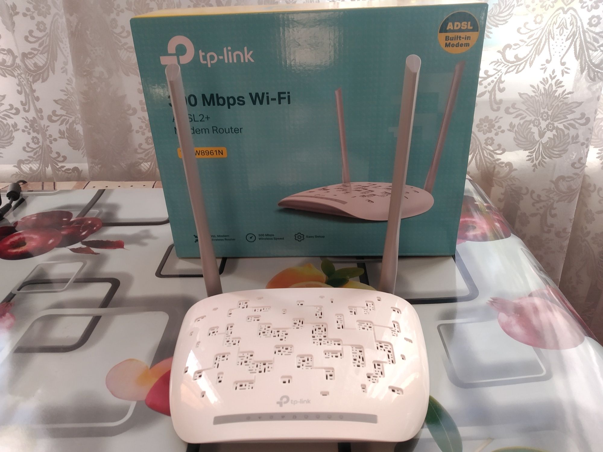 Модем N300wi-fi роутер с АDSl2+модем