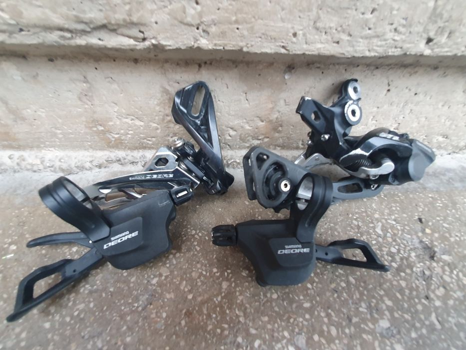 Set Schimbatoare+mante Shomano deore xt