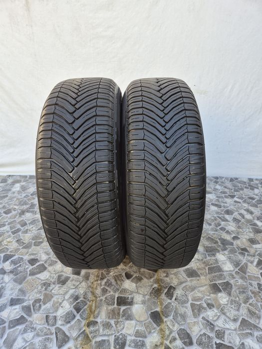 2бр 195 65 15 Michelin всесезонни - 20г