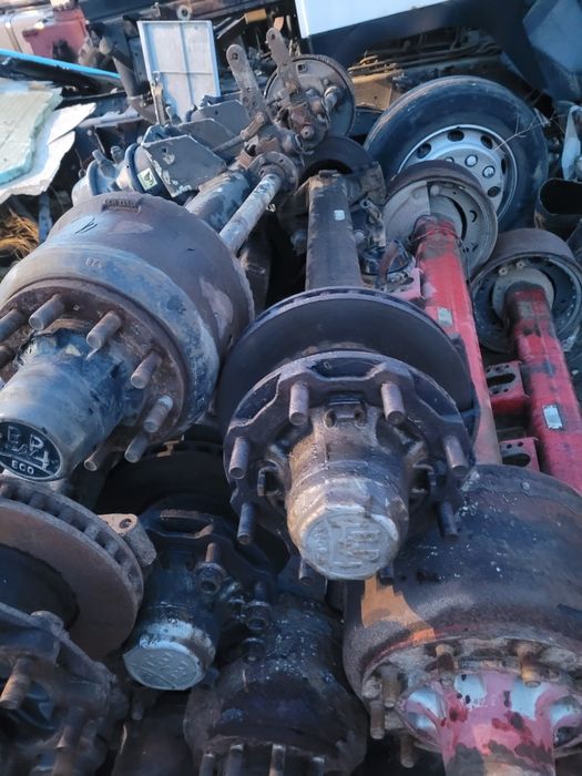 Axe osii punti remorca trailer semiremorca saf  ror bpw cu disc tambur