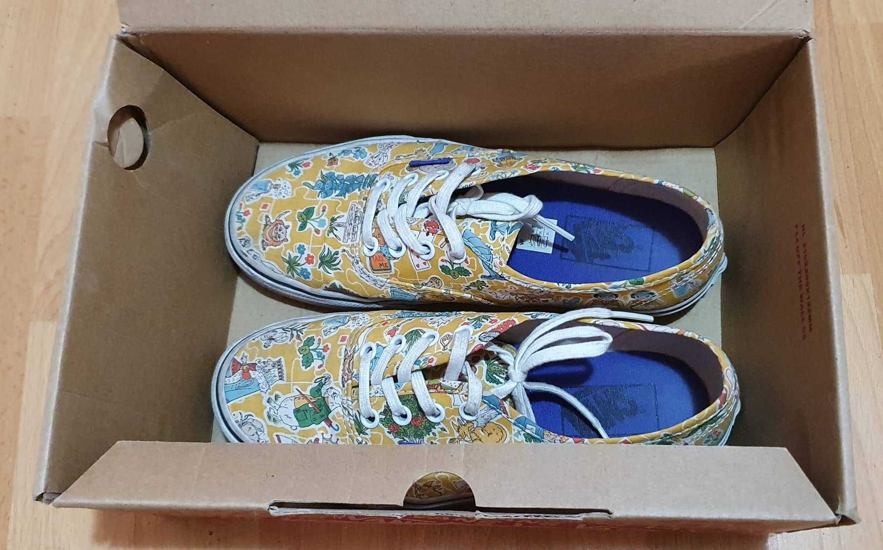 Оригинални дамски VANS кецове Alice in Wonderland, 37 номер