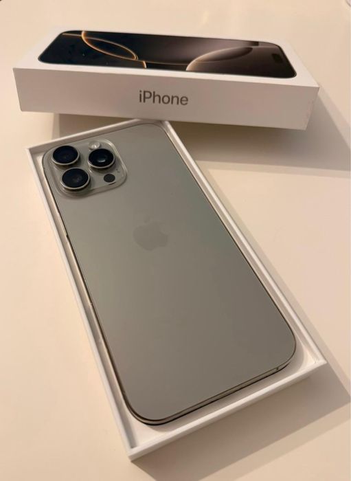 iPhone 16 Pro Max 256GB – Natural Titanium – Ca nou!