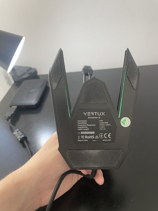 Vand microfon vertux