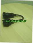 Adaptor Obd Scania 16 Pin  Pentru Camioane Scania  Compatibil Cu De