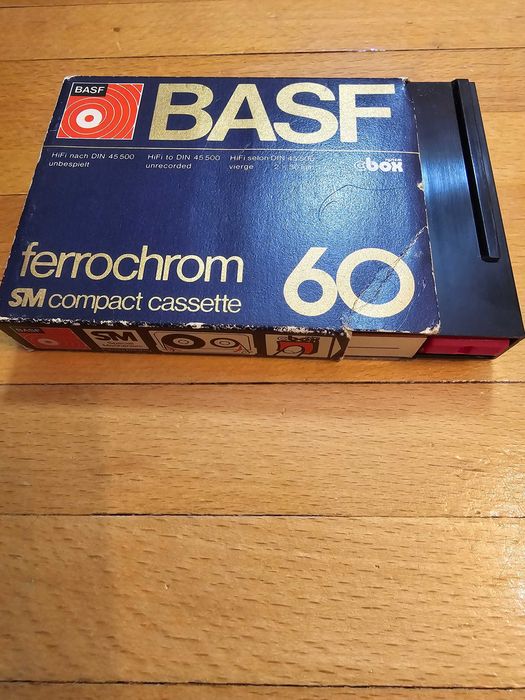 caseta BASF Ferrochrom Xbox / TEAC Cobalt 52 Metal