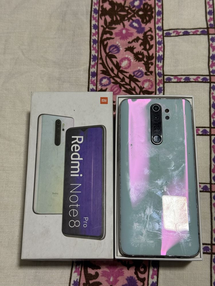Redmi note 8 pro 6/64gb karobka ful