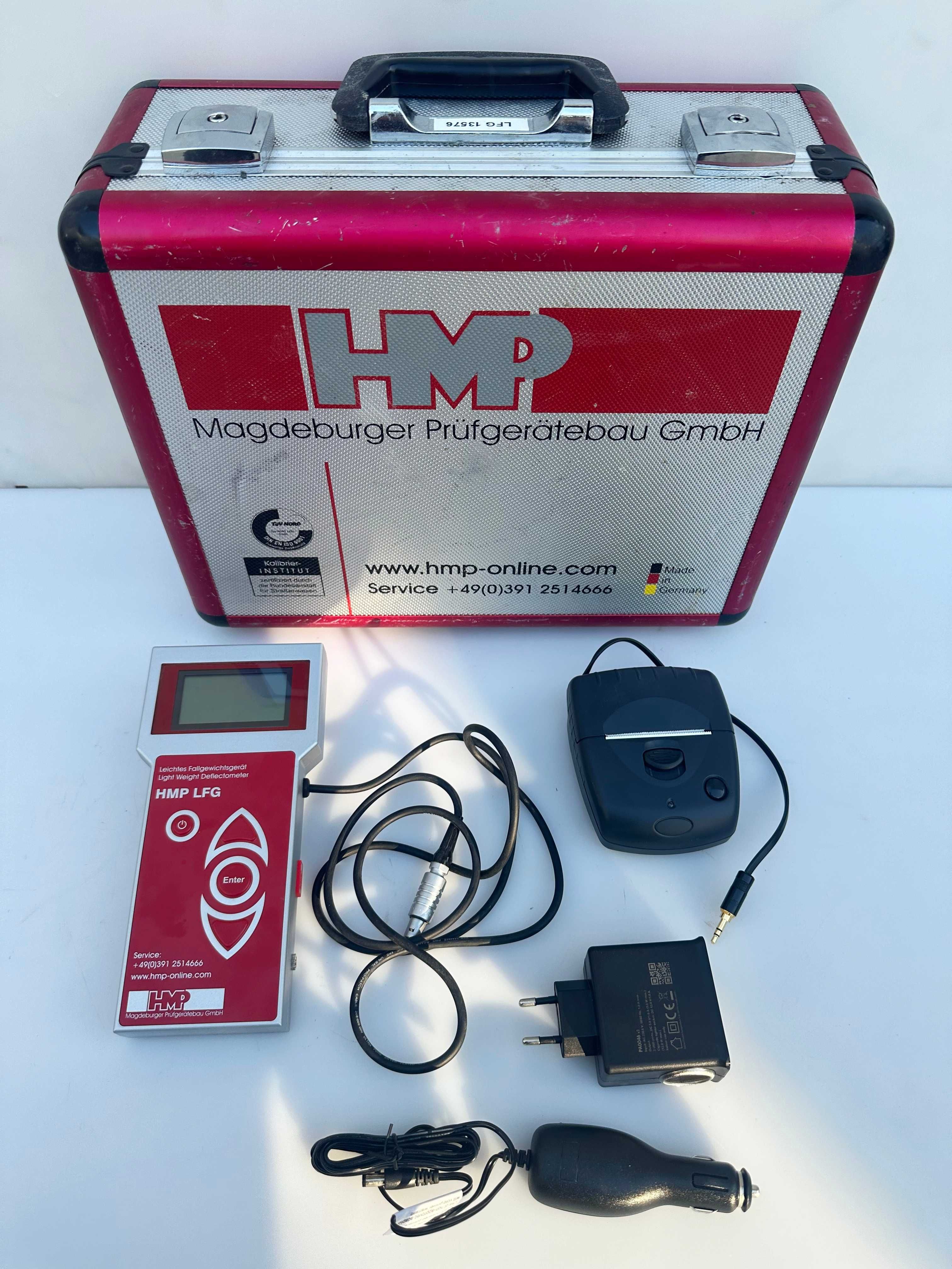 HMP LFG4 - Компактен дефлектометър (тестер за падащо тегло)