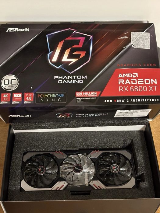 Видеокарта Rx 6800xt