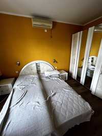 Set Dormitor: Pat Matrimonial 160x200 + Set dulapuri + Oglinda