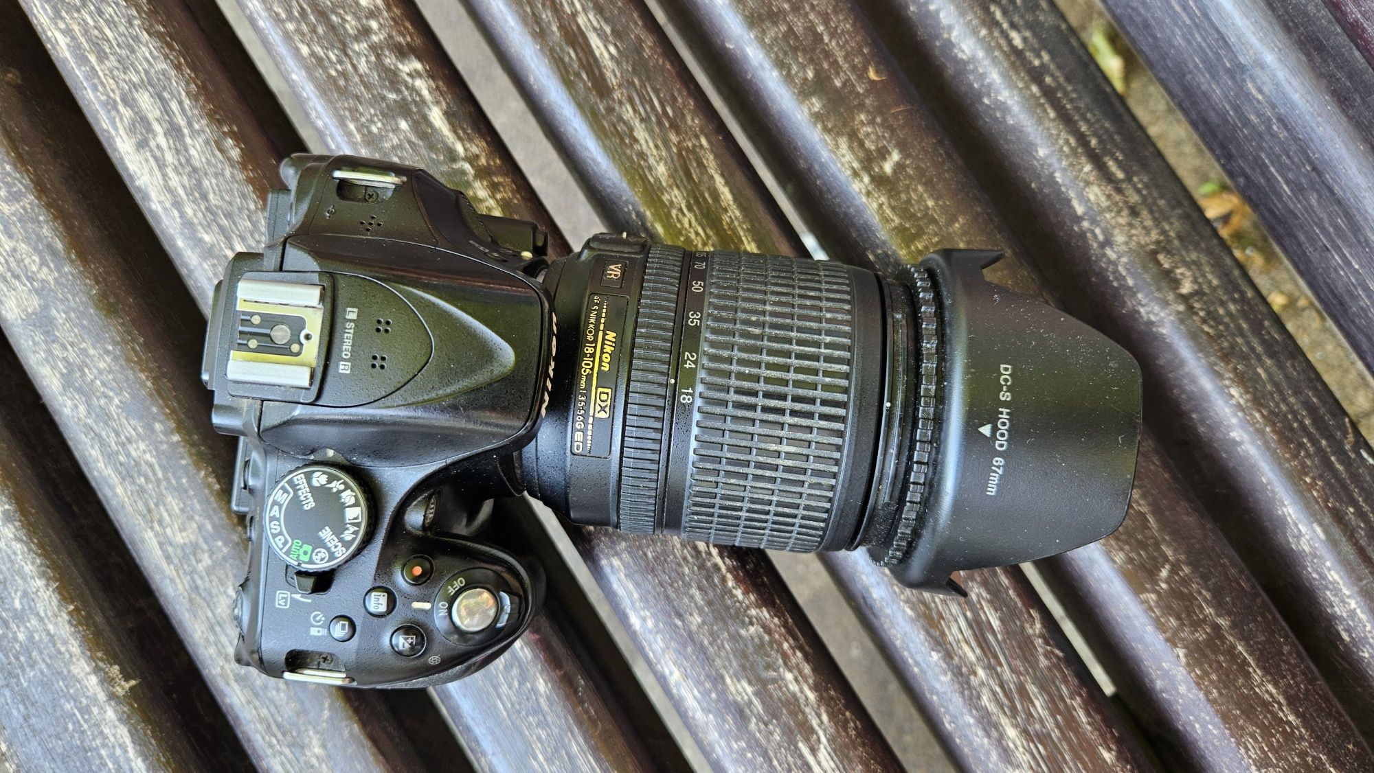 Nikon D5200, обектив 18-105mm