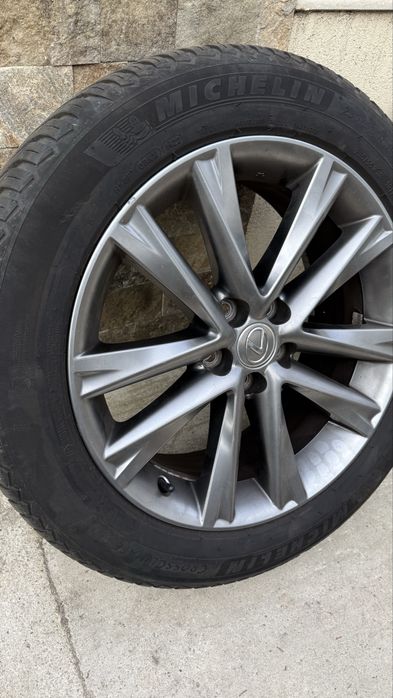 Jante cu anvelope m/s michelin dimensiune 235/55/19 lexus toyota mazda