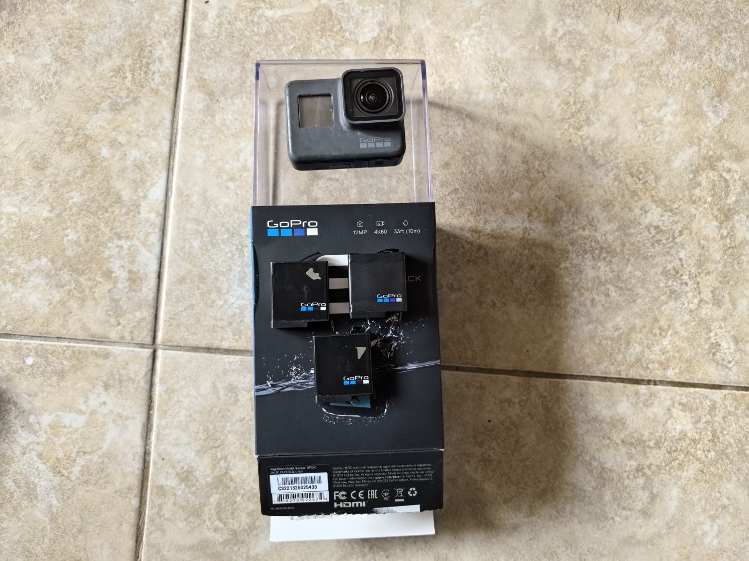 Go Pro hero 6 +feiytech