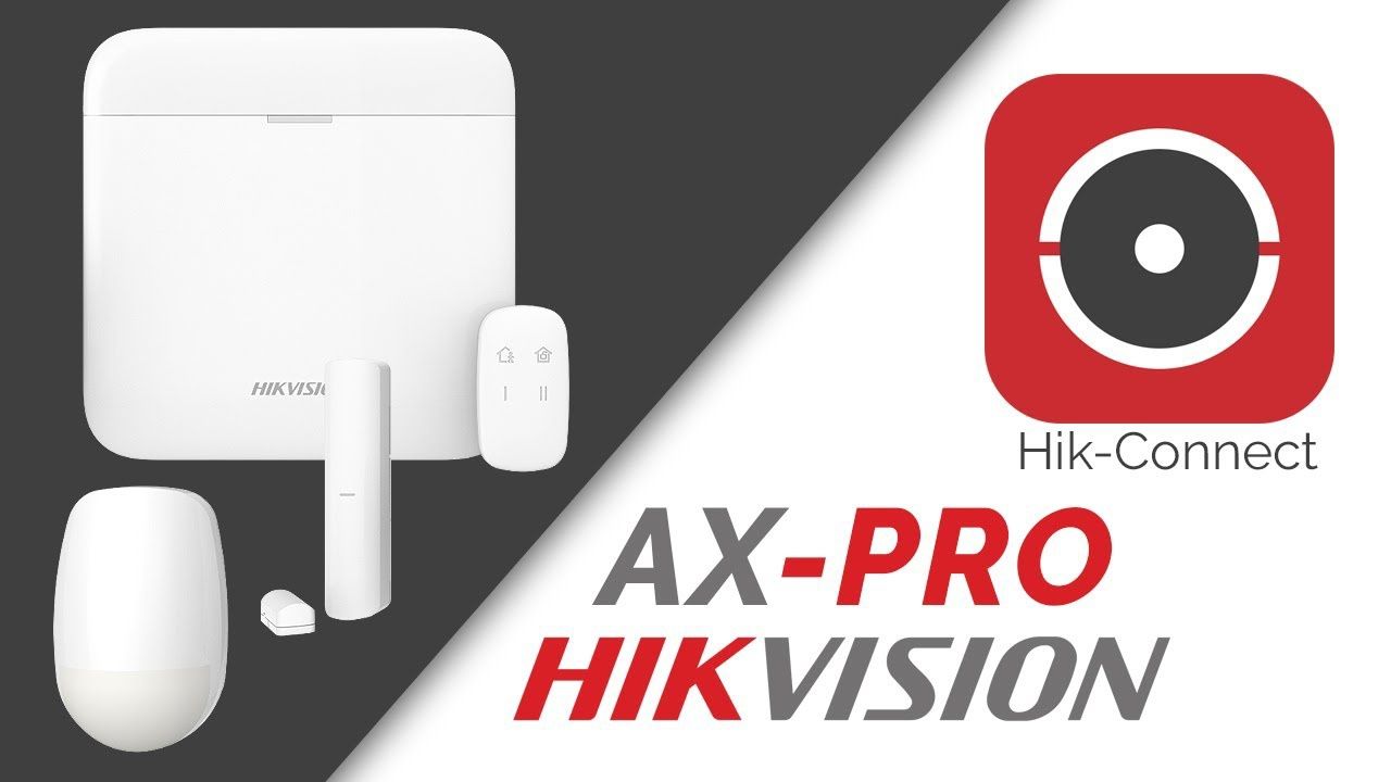 Sistem de alarma HIKVISION wireless AX-PRO