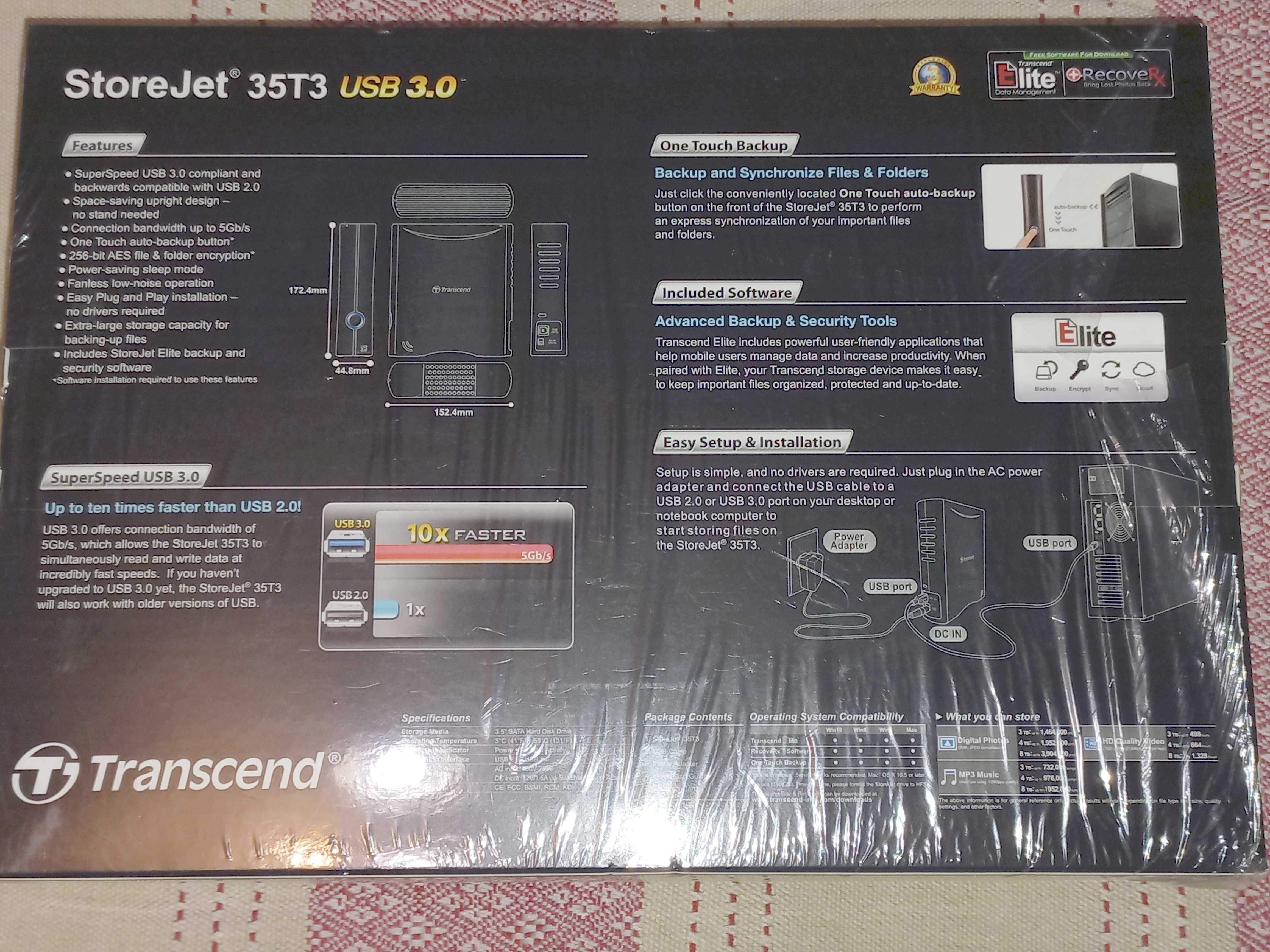 Внешний жесткий диск / Verbatim1,5TB / My Book 2TB / Trancend3TB
