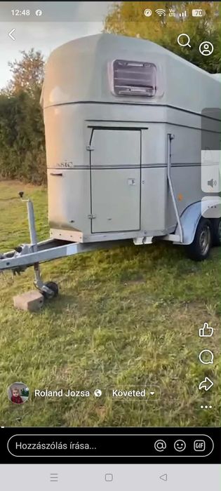 Remorca transport animale (cai) Böckman Classic