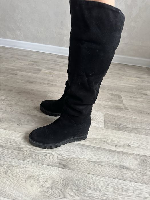 Сапоги осенние натуралка одевали пару раз