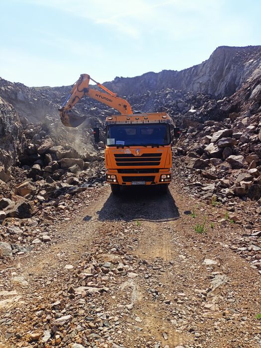 Услуги самосвала Шахман и фронтального погрузчика