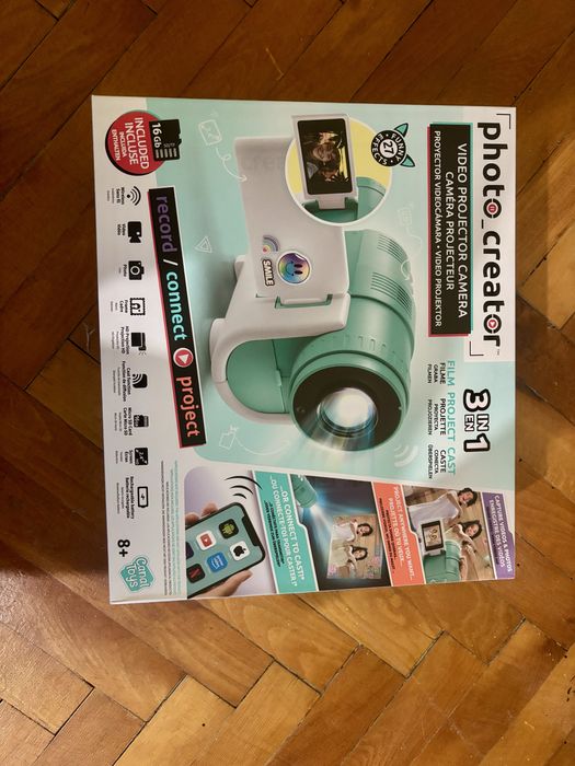 Нова детска играчка- видеокамера с проектор