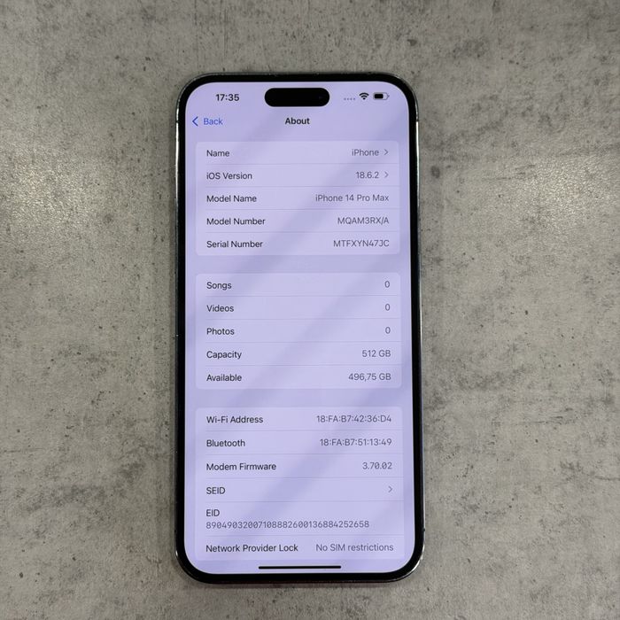 iPhone 14 Pro Max 512 84%