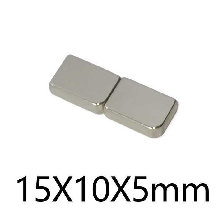 Неодимов магнит 15x10x5mm N52, magnit, neodimov, магнити, magnet
